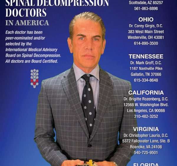 Scottsdale Spine Doctor Vincent Amoia - ChiroAward 2025