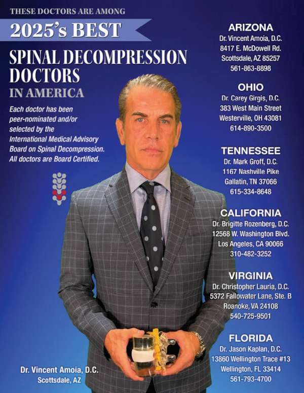 Scottsdale Spine Doctor Vincent Amoia - ChiroAward 2025